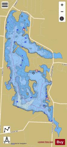 Nimisila depth contour Map - i-Boating App