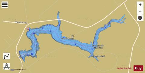 Stonelick depth contour Map - i-Boating App