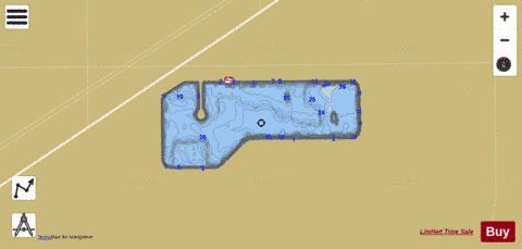 Veteran's Memorial depth contour Map - i-Boating App