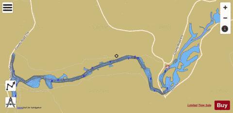 Wills Creek depth contour Map - i-Boating App