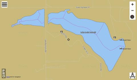 Burtschi depth contour Map - i-Boating App