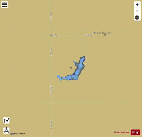 Dudley depth contour Map - i-Boating App
