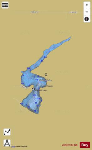 Molstad depth contour Map - i-Boating App