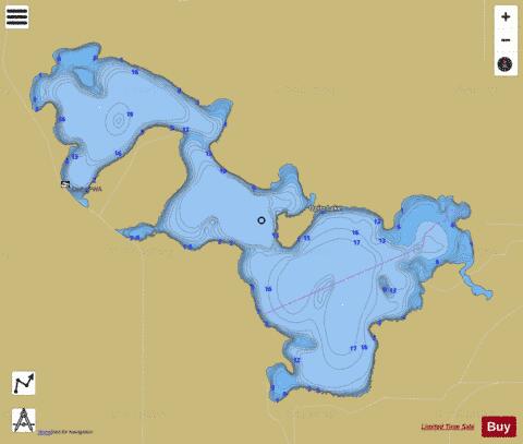 Opitz depth contour Map - i-Boating App
