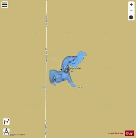 Pierpont depth contour Map - i-Boating App