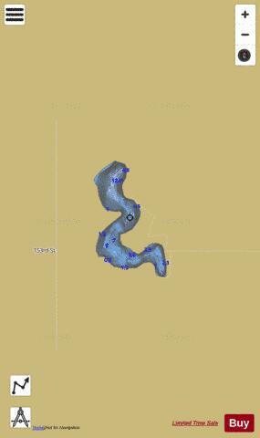 Simon depth contour Map - i-Boating App