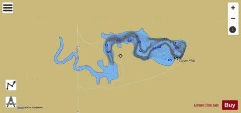 Sorum depth contour Map - i-Boating App