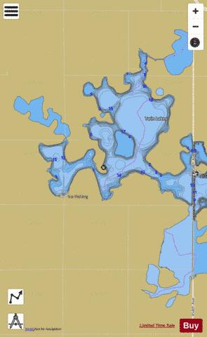 West 81 depth contour Map - i-Boating App