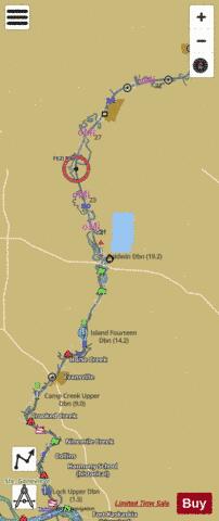 Kaskaskia River mile 2 to mile 36 Marine Chart - Nautical Charts App