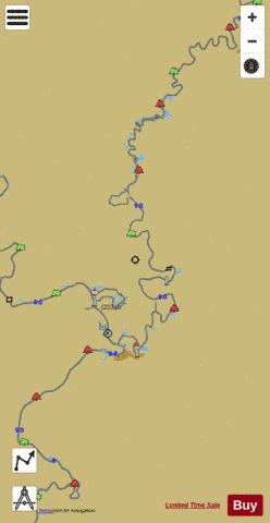 Tombigbee River mile 176 to 311 Marine Chart - Nautical Charts App