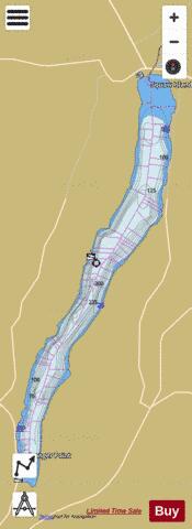 Canandaigua Lake depth contour Map - i-Boating App