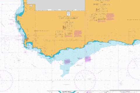 Cape Agulhas to Cape St Blaize Marine Chart - Nautical Charts App