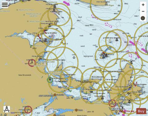 Gulf of St. Lawrence South Marine Chart - Nautical Charts App