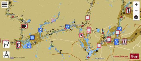 Germany - Lower Havel waterway (Spandau - Plaue) Marine Chart - Nautical Charts App