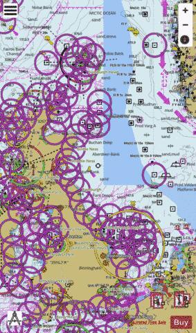 NORTH SEA-FORTH-THAMES ENTRANCE Marine Chart - Nautical Charts App