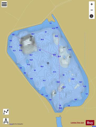France - Bas-Rhin Lacs Marine Chart - Nautical Charts App