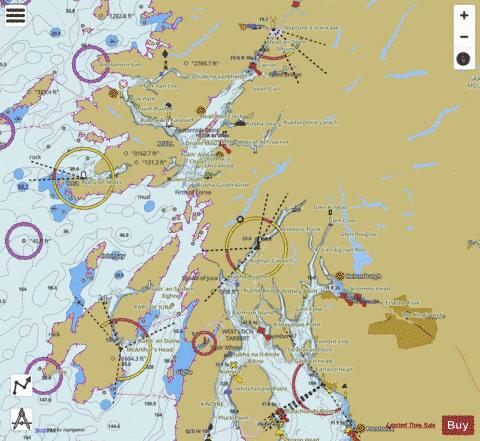 Scotland - Argyll and Bute Lochs Marine Chart - Nautical Charts App