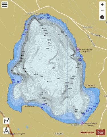 Italy - Biella Lakes Marine Chart - Nautical Charts App