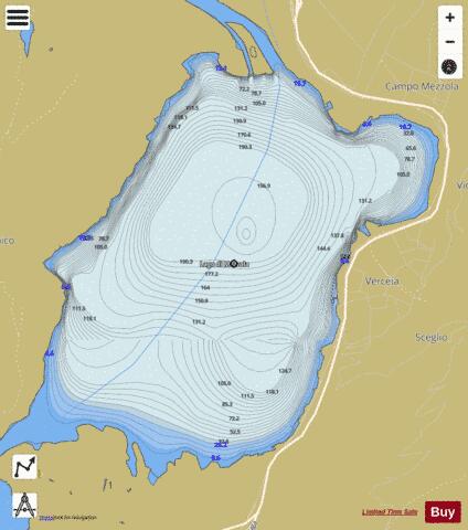 Italy - Sondrio Lakes Marine Chart - Nautical Charts App