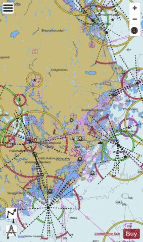 Sweden - Stockholm Lakes Marine Chart - Nautical Charts App