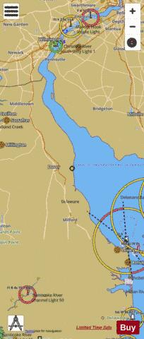 Delaware Fishing Maps Marine Chart - Nautical Charts App