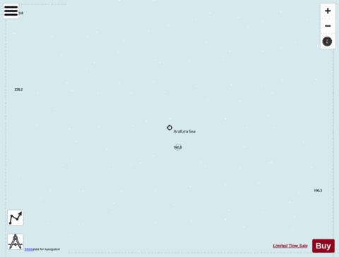 Arafura Sea - Arafura Sea - Cell 6 Marine Chart - Nautical Charts App - Satellite
