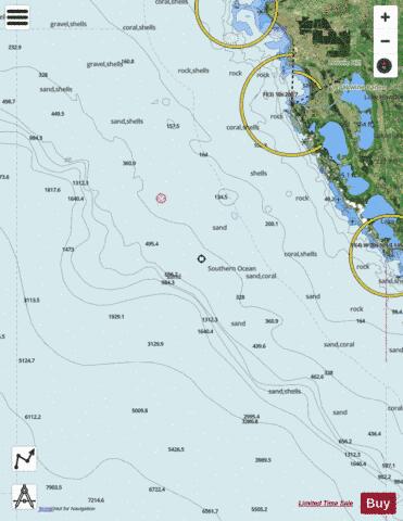 Australia - South Australia - Cape Dombey to Cape Martin Marine Chart - Nautical Charts App - Satellite