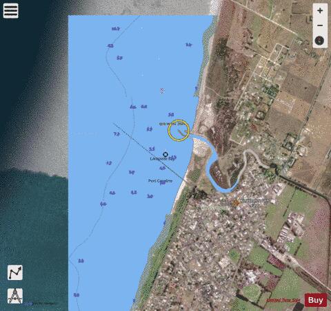 Australia - South Australia - Kingston SE Marine Chart - Nautical Charts App - Satellite