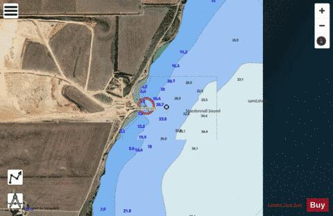 Australia - South Australia - Gulf St Vincent - Klein Point Marine Chart - Nautical Charts App - Satellite