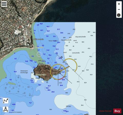 Australia - South Australia - Victor Harbor Marine Chart - Nautical Charts App - Satellite