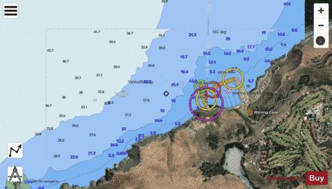 Australia - South Australia - Gulf St Vincent - Wirrina Cove Boat Harbour Marine Chart - Nautical Charts App - Satellite