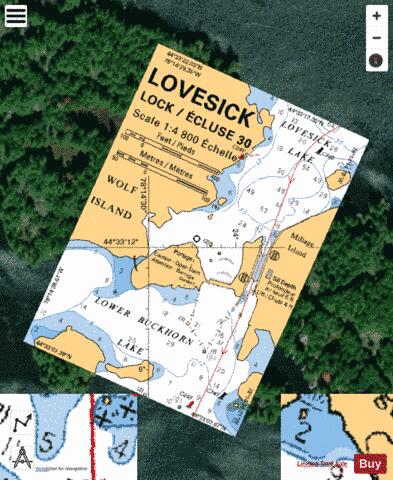 LOVESICK Marine Chart - Nautical Charts App - Satellite