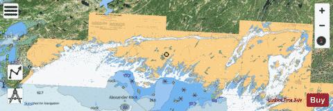 BEAVERSTONE BAY TO/� KILLARNEY Marine Chart - Nautical Charts App - Satellite