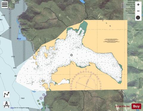 GOWGAIA BAY Marine Chart - Nautical Charts App - Satellite