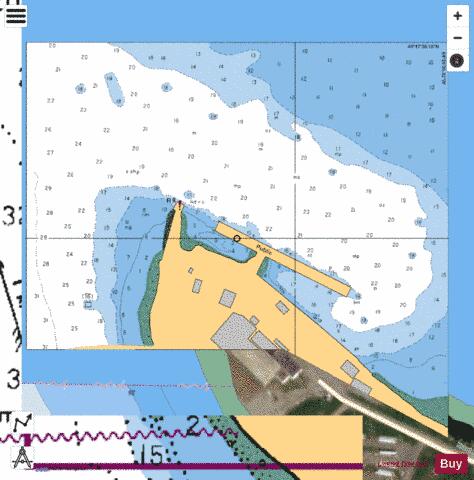 KRAUT POINT Marine Chart - Nautical Charts App - Satellite