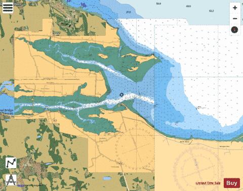 WALLACE HARBOUR Marine Chart - Nautical Charts App - Satellite