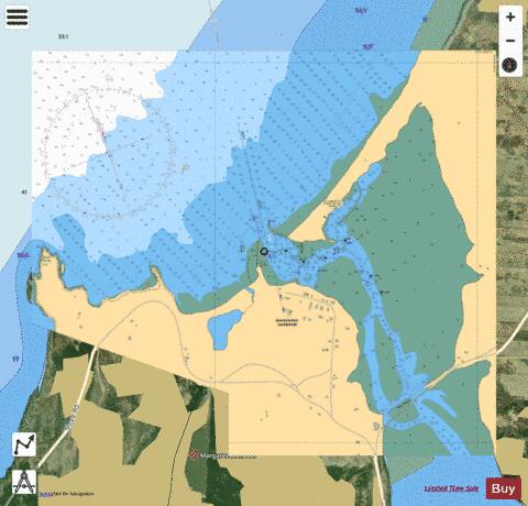 MARGAREE HARBOUR Marine Chart - Nautical Charts App - Satellite