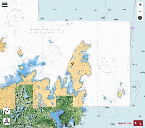 QUIRPON HARBOUR AND APPROACHES /ET LES APPROCHES Marine Chart - Nautical Charts App - Satellite