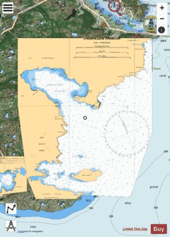 CR�MEAILL�RE HARBOUR Marine Chart - Nautical Charts App - Satellite