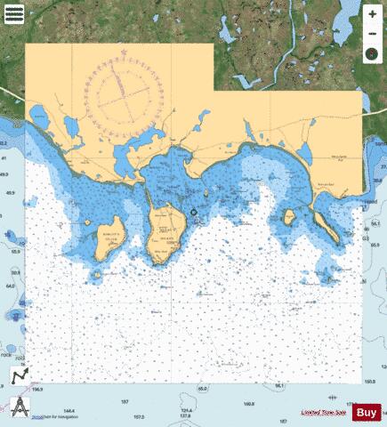 GREAT ST. LAWRENCE HARBOUR AND/ET LAMALINE HARBOUR (LAMALINE HARBOUR) Marine Chart - Nautical Charts App - Satellite