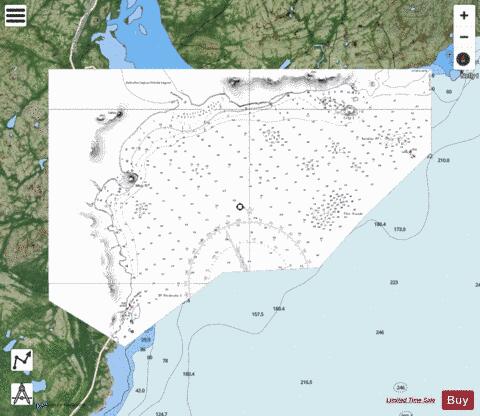 PINWARE BAY Marine Chart - Nautical Charts App - Satellite