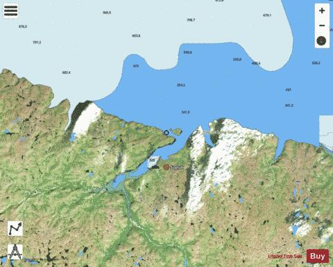 SUGLUK INLET Marine Chart - Nautical Charts App - Satellite