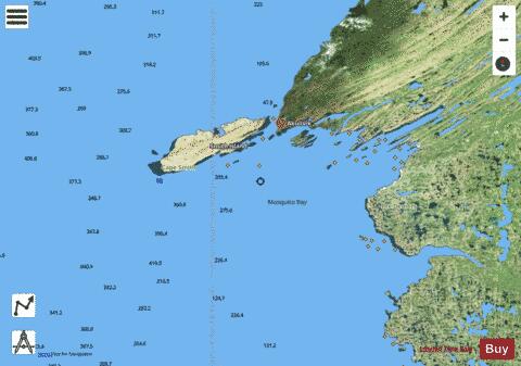 SMITH ISLAND TO/� KNIGHT HARBOUR Marine Chart - Nautical Charts App - Satellite