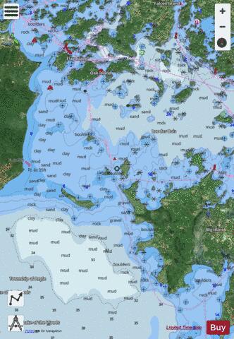 BASIL CHANNEL TO/� STURGEON CHANNEL - 2 Marine Chart - Nautical Charts App - Satellite