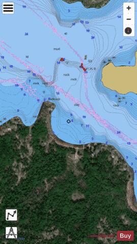 FLAG ISLAND REEF Marine Chart - Nautical Charts App - Satellite