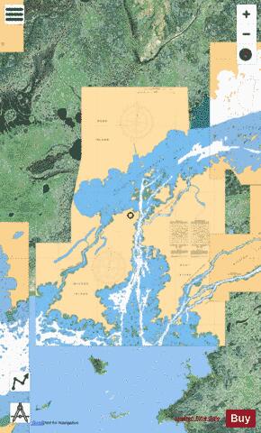 PLAYGREEN LAKE TO/AU LITTLE PLAYGREEN LAKE,NU Marine Chart - Nautical Charts App - Satellite