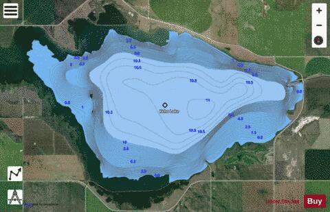 Keho Lake depth contour Map - i-Boating App - Satellite