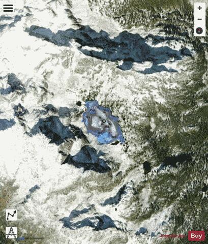 Fowl Creek Lake No. 1 depth contour Map - i-Boating App - Satellite