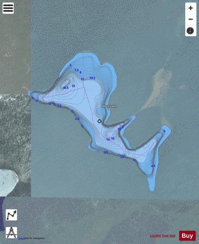 Abas Lake depth contour Map - i-Boating App - Satellite