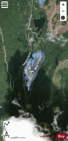 Arlington Lakes depth contour Map - i-Boating App - Satellite